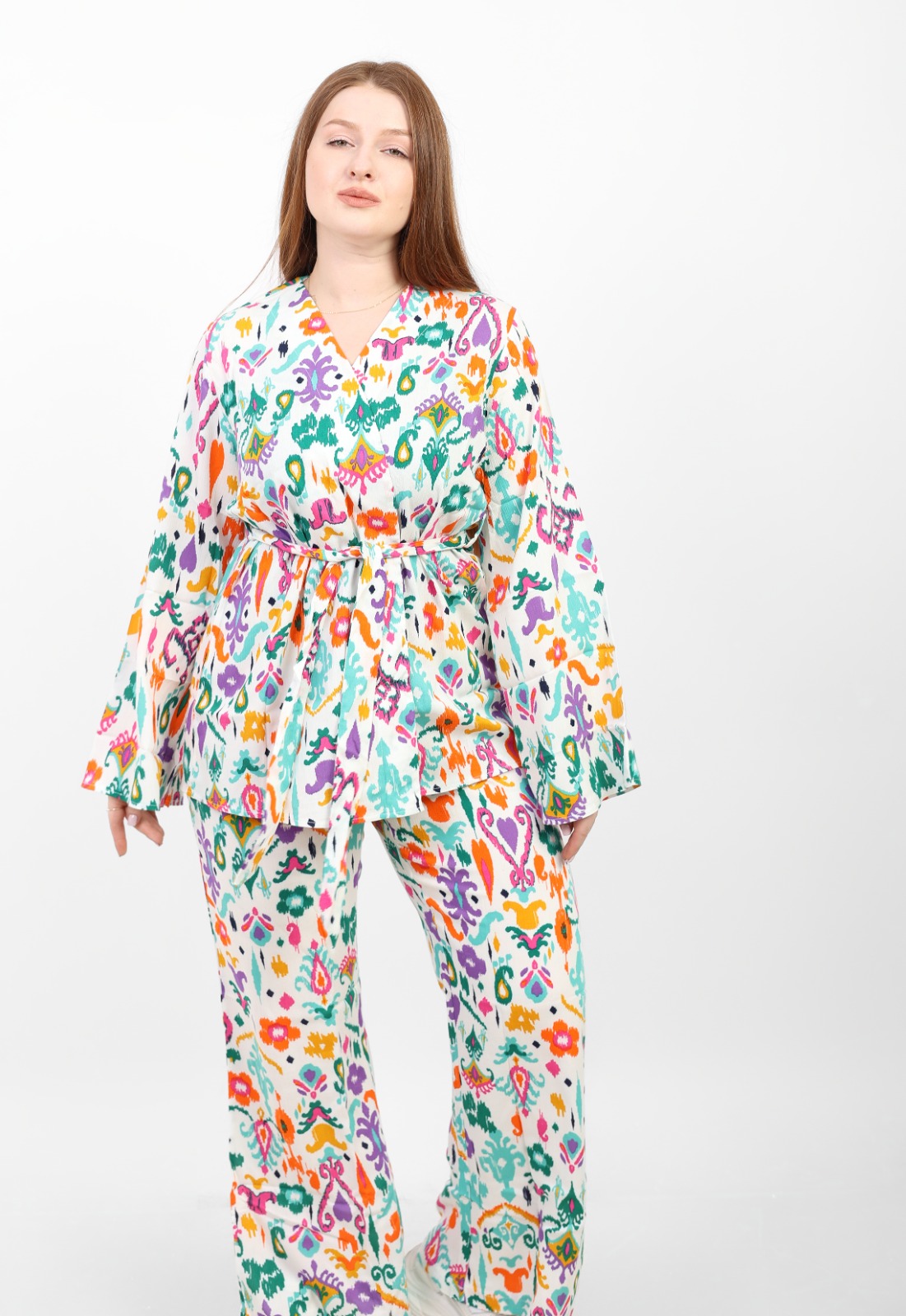Rosy bloom cardigan 